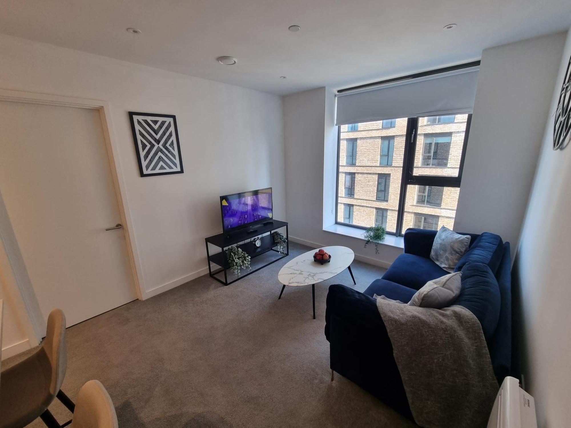 Trafford Suite Modern 1 Bed With Cinema Room مانشستر المظهر الخارجي الصورة